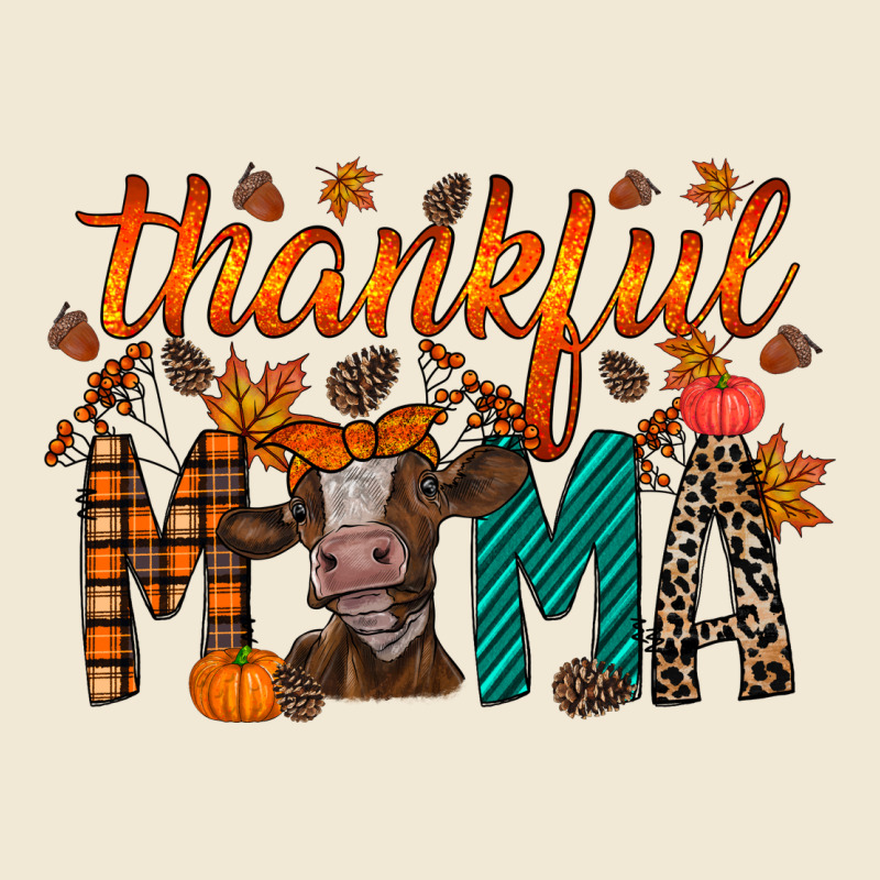Thankful Mama Cow Premium Tee by RacoonDesign | Teevron
