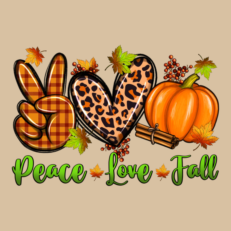Peace Love Fall Heavyweight Hoodie by Zillion Design Studio | Teevron