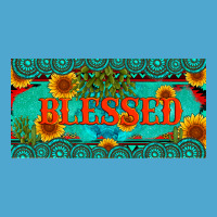 Blessed Turquoise Gemstone Cactus And Sunflower Licanse Plate Premium Hoodie | Teevron