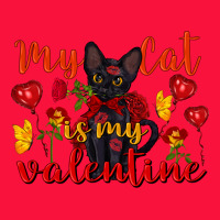 My Cat Is My Valentine Valentine's Day Classic Tee | Teevron