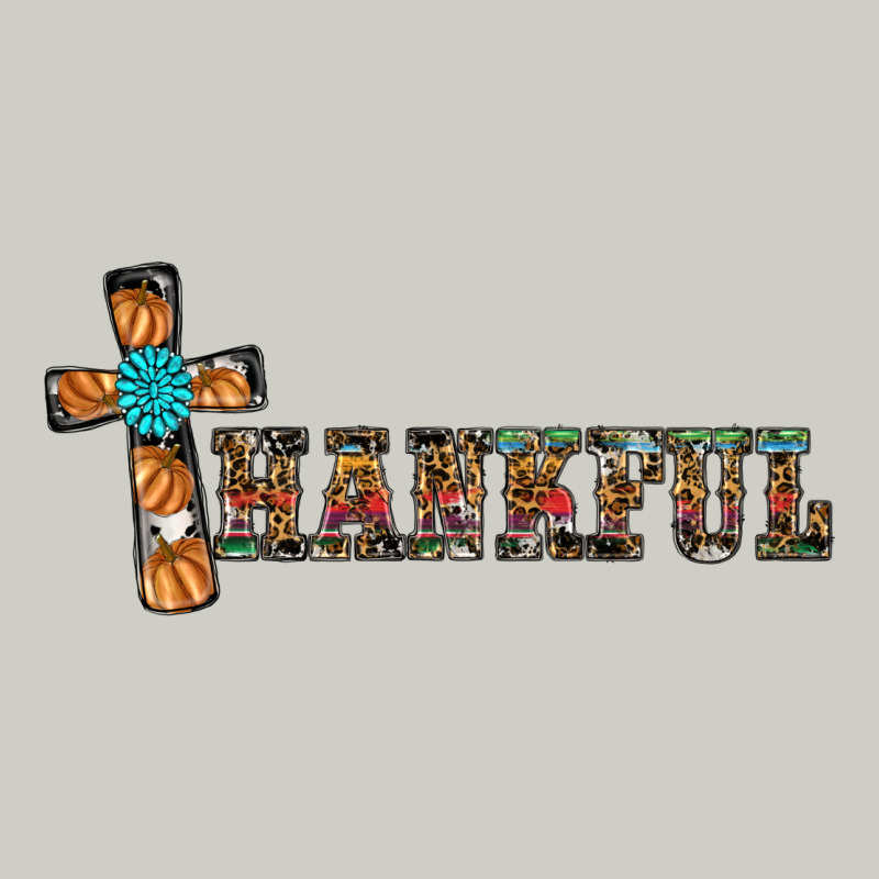 Thankful Pumpkin Cross Heavyweight Hoodie by RanaPortraitStore | Teevron