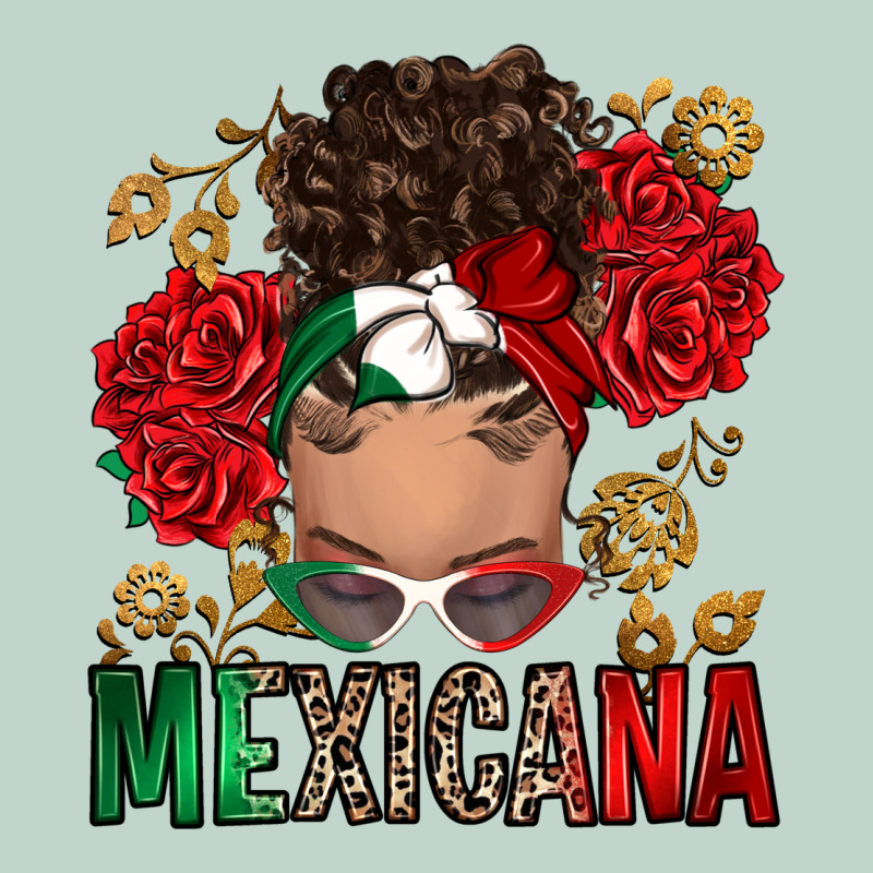 Mexicana Latina Messy Bun Zipper Hoodie by RanaPortraitStore | Teevron