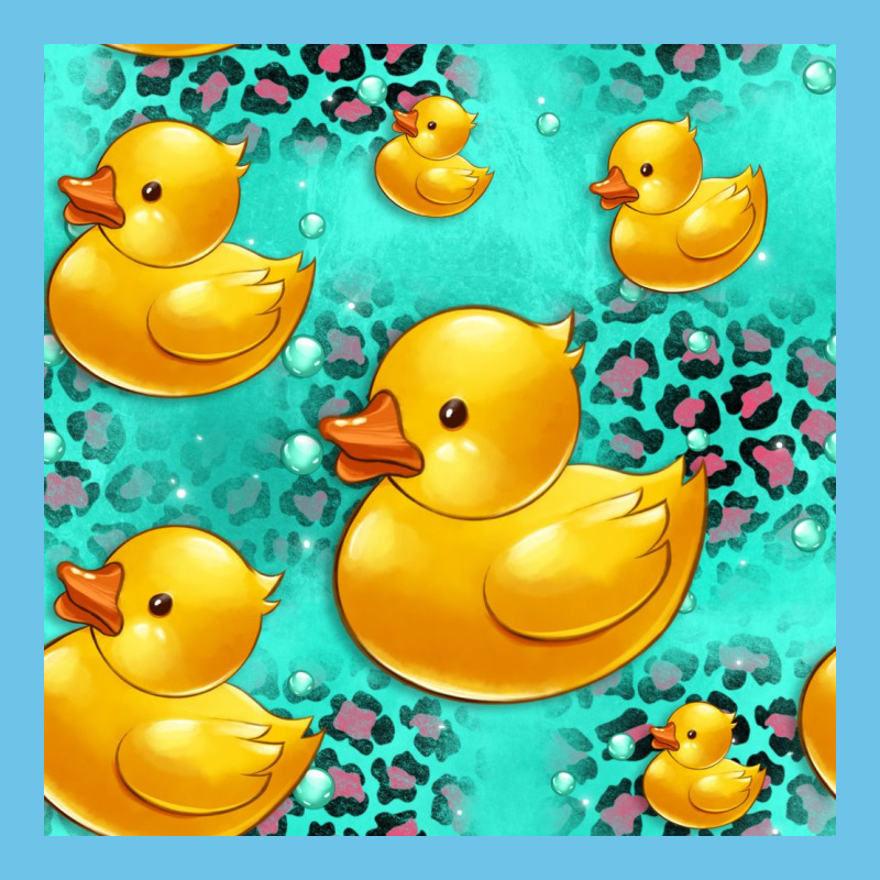 Rubber Duck Seamless Pattern Premium Sweatshirt by HRA Design Shop | Teevron