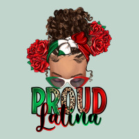 Proud Latina Messy Bun Zipper Hoodie | Teevron