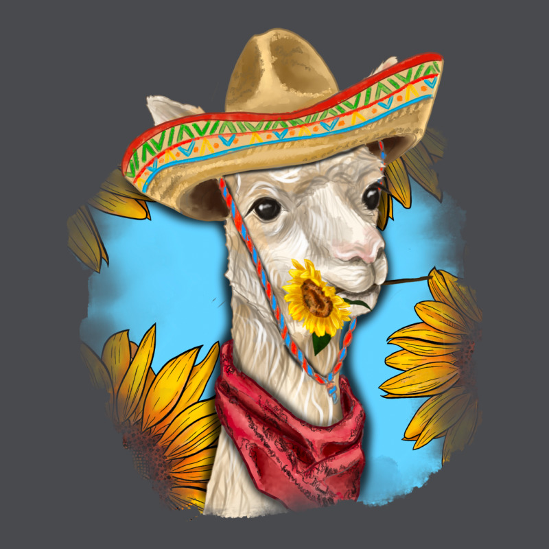 Sombrero Llama Zipper Hoodie by RanaPortraitStore | Teevron