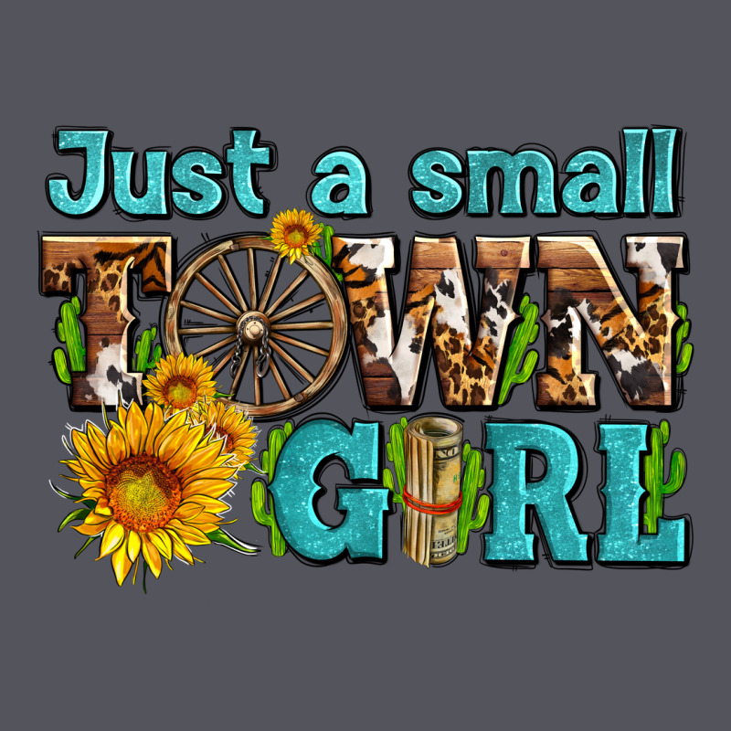 Just A Small Town Girl With Sunflowers And Money Vintage Hoodie by AdoDesignShop | Teevron