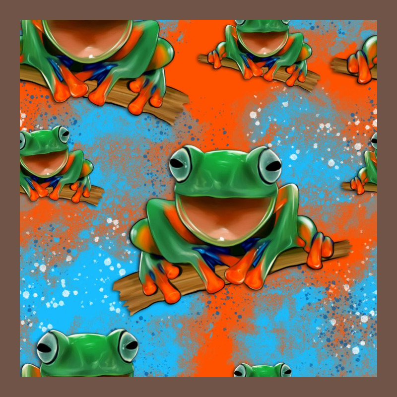 Funny Frogs Seamless Pattern Premium Sweatshirt by HRA Design Shop | Teevron