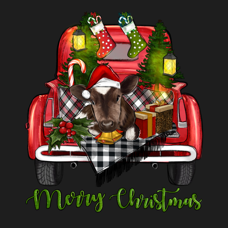 Merry Christmas Truck Heavyweight Hoodie by RanaPortraitStore | Teevron