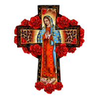 lady of guadalupe rose cross, | Teevron