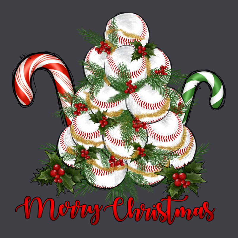 Merry Christmas Baseball Heavyweight Hoodie by RanaPortraitStore | Teevron