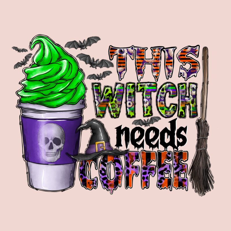 This Witch Needs Coffee Premium Sweatshirt by CowhideDigitalArt | Teevron
