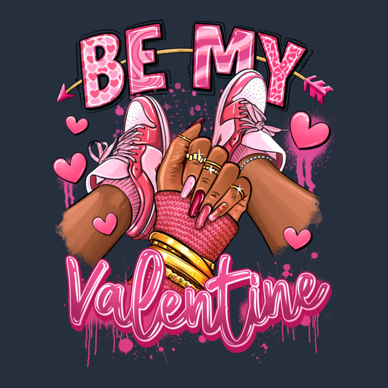 Be My Valentine Afro Girl Sneakers Zipper Hoodie by RanaPortraitStore | Teevron