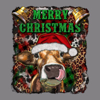 Merry Christmas Heifer With Cowbells Heavyweight Hoodie | Teevron