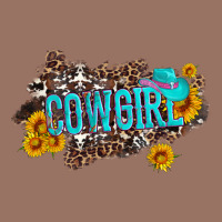 Western Cowgirl And Sunflower With Hat And Cowhide Leopard Premium Hoodie | Teevron