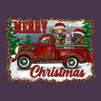 Christmas Truck With Cows Heavyweight Hoodie | Teevron