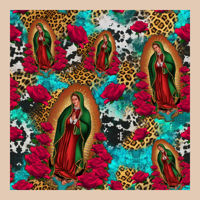Lady Of Guadalupe Western Seamless Urban Hoodie by Jasminsmagicworld | Teevron