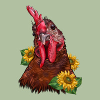 Rooster Sunflower Urban Hoodie | Teevron
