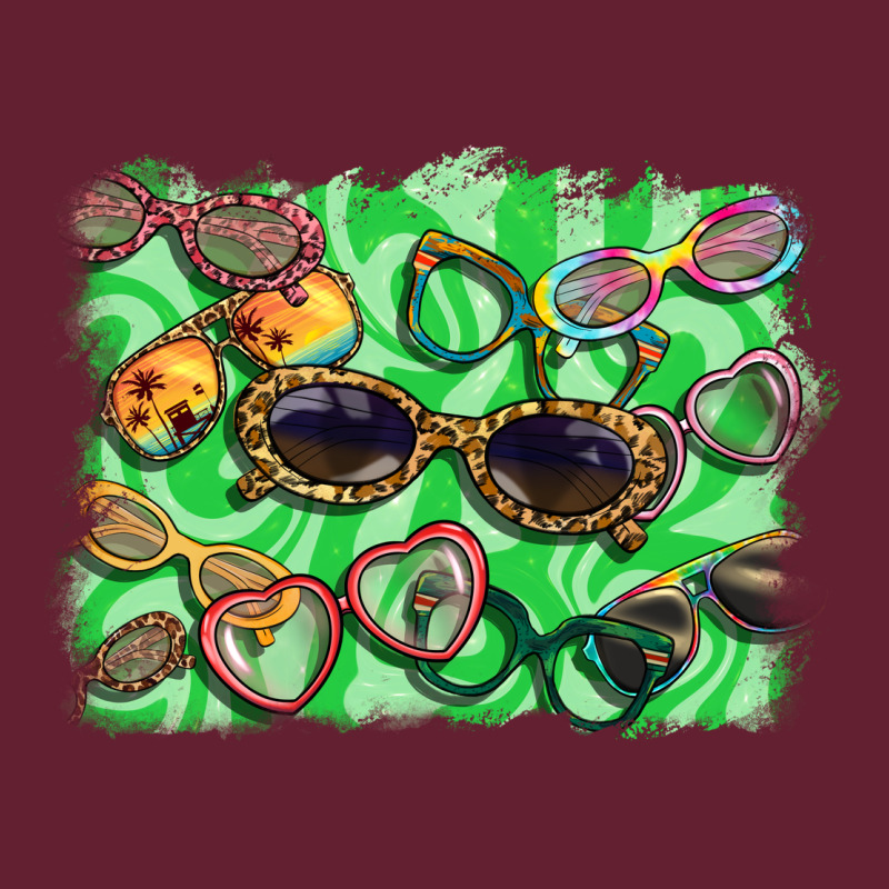 Sunglasses Background Classic Tee by BarkalooDesign | Teevron