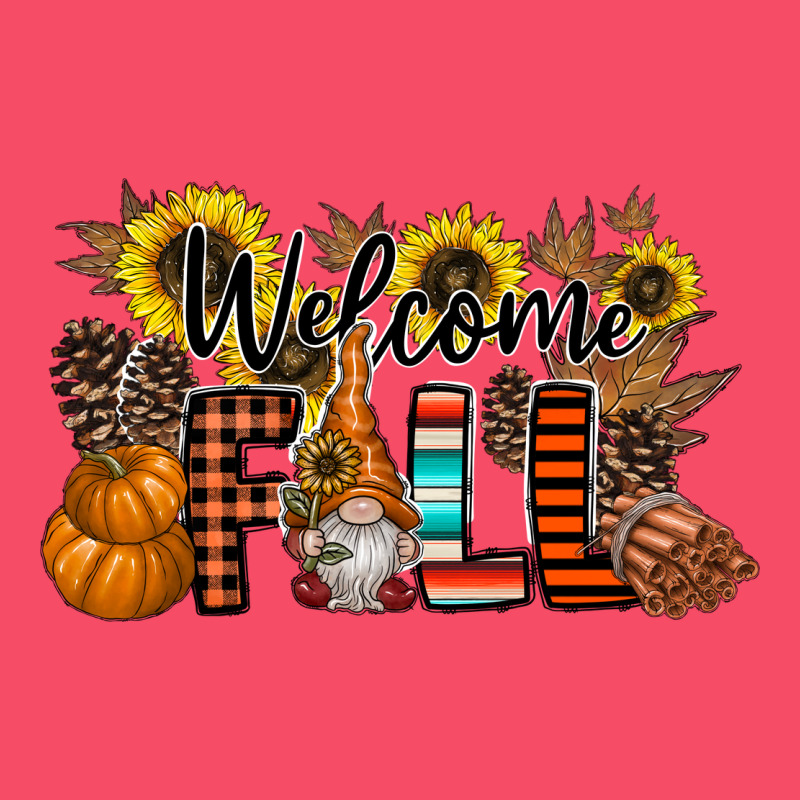 Welcome Fall Pumpkin Premium Sweatshirt by CowhideDigitalArt | Teevron