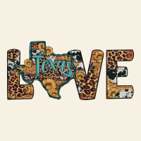 Love Texas Map Sunflower Leopard Cowhide Vintage Tee | Teevron