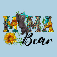 Blue Mama Bear With Cute Bear Premium Hoodie | Teevron
