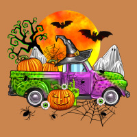 Halloween Farm Truck Heavyweight Hoodie | Teevron