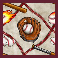 Baseball Glove And Bat Seamless Pattern Classic Tee | Teevron