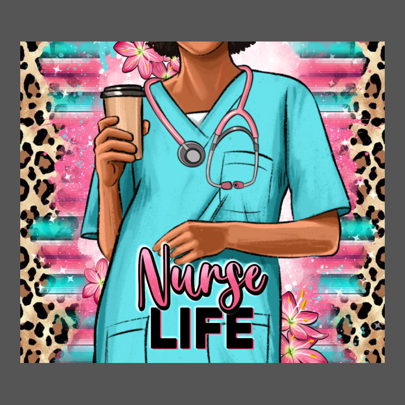 Nurse Life Afro Woman Zipper Hoodie by RanaPortraitStore | Teevron