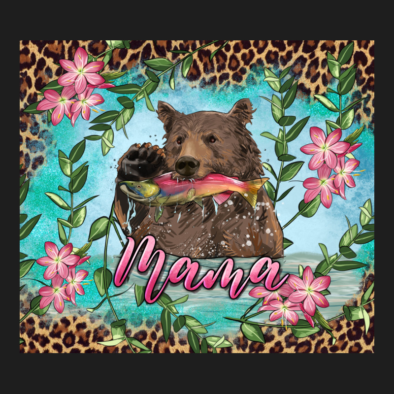 Mama Bear Haunting Fish Floral Classic Tee by RanaPortraitStore | Teevron