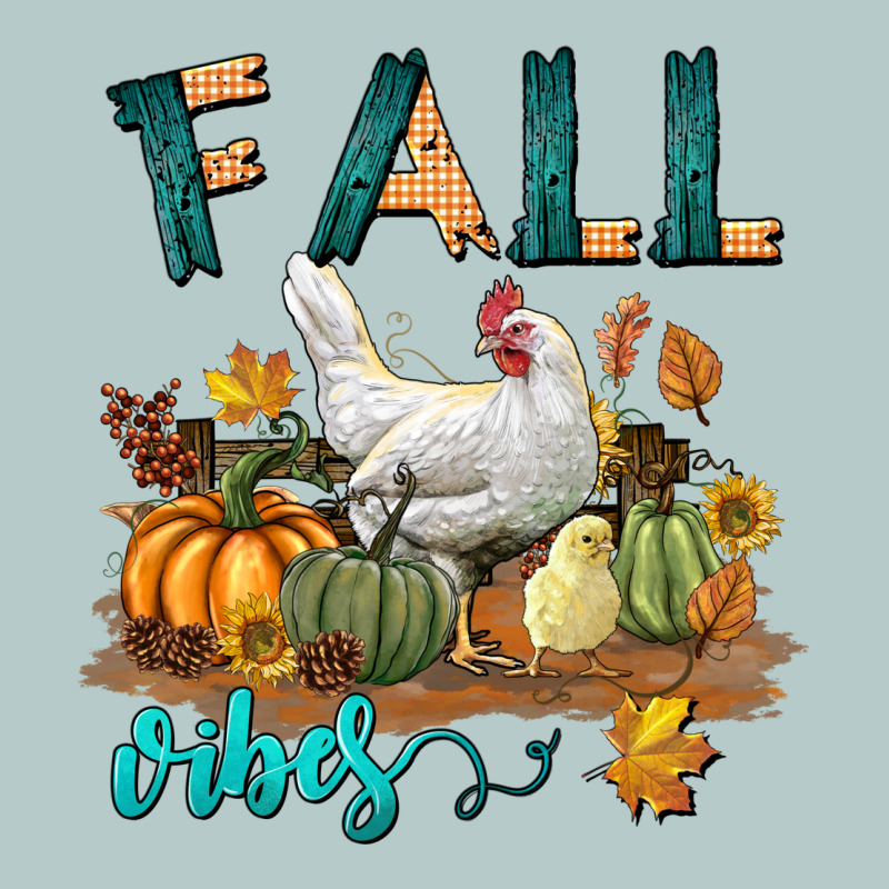 Fall Vibes Chicken Heavy Core Tee by LillyAllenDesigns | Teevron