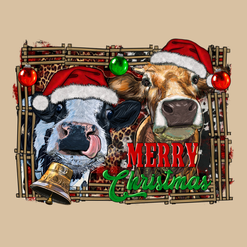 Merry Christmas Heifers Heavyweight Hoodie by RanaPortraitStore | Teevron
