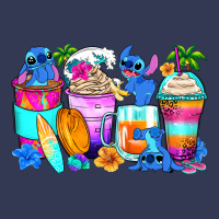 Stitch Summer Coffee Cups Heavyweight Hoodie | Teevron