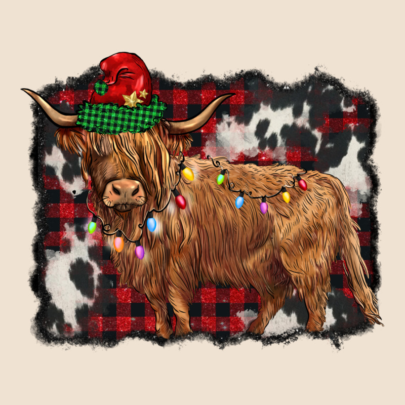 Christmas Highland Cow Urban Hoodie by BarkalooDesign | Teevron