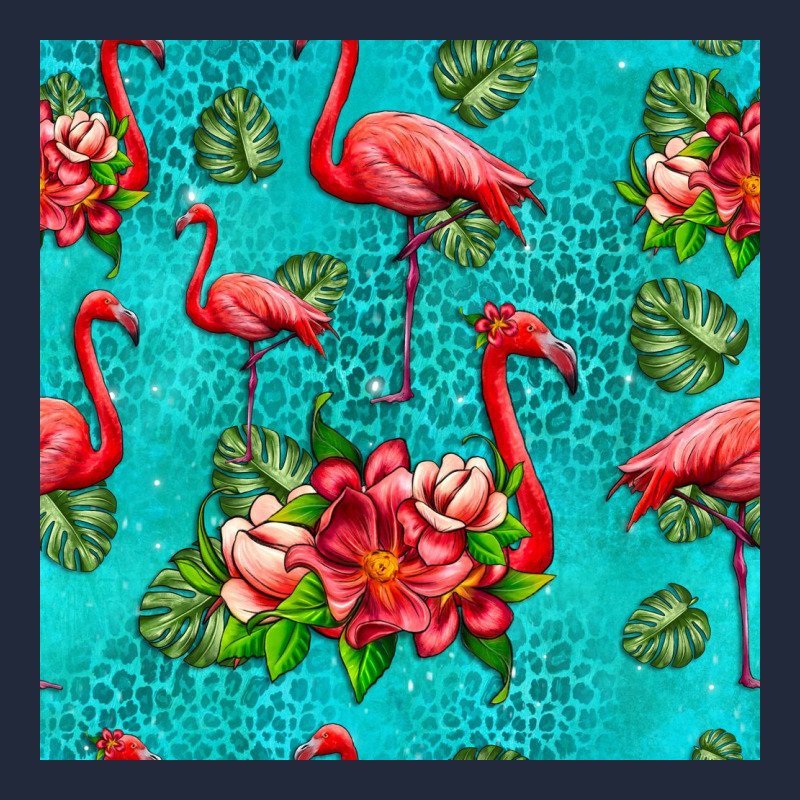 Flamingo Seamless Pattern Premium Sweatshirt by HRA Design Shop | Teevron