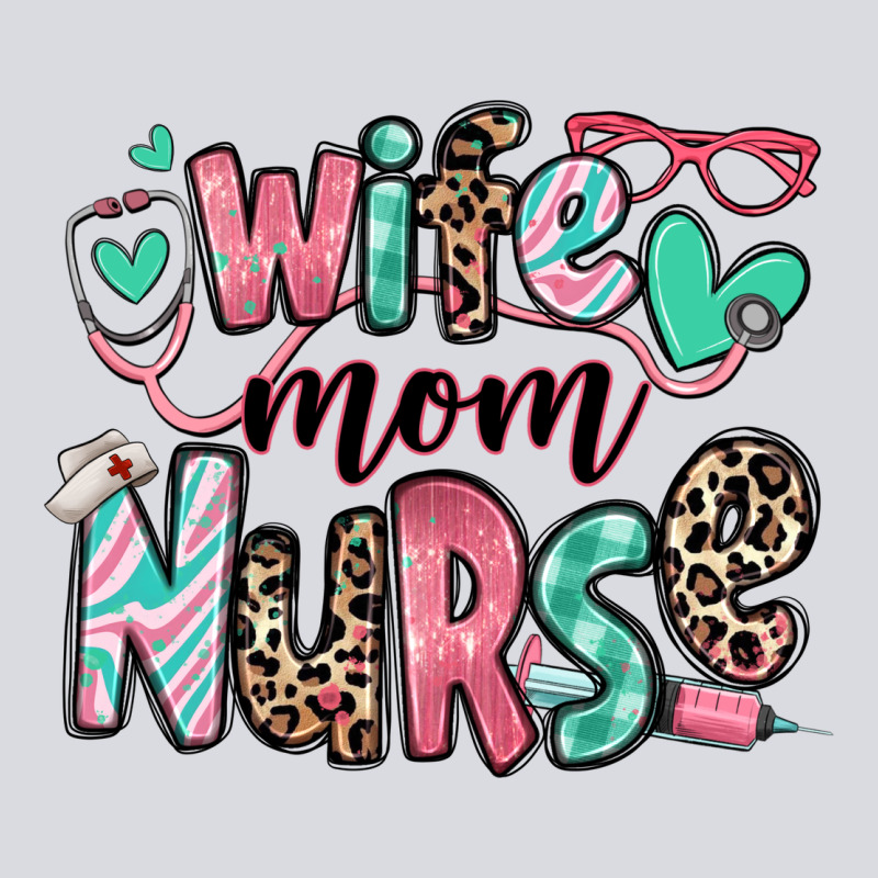 Wife Mom Nurse Zipper Hoodie by RanaPortraitStore | Teevron