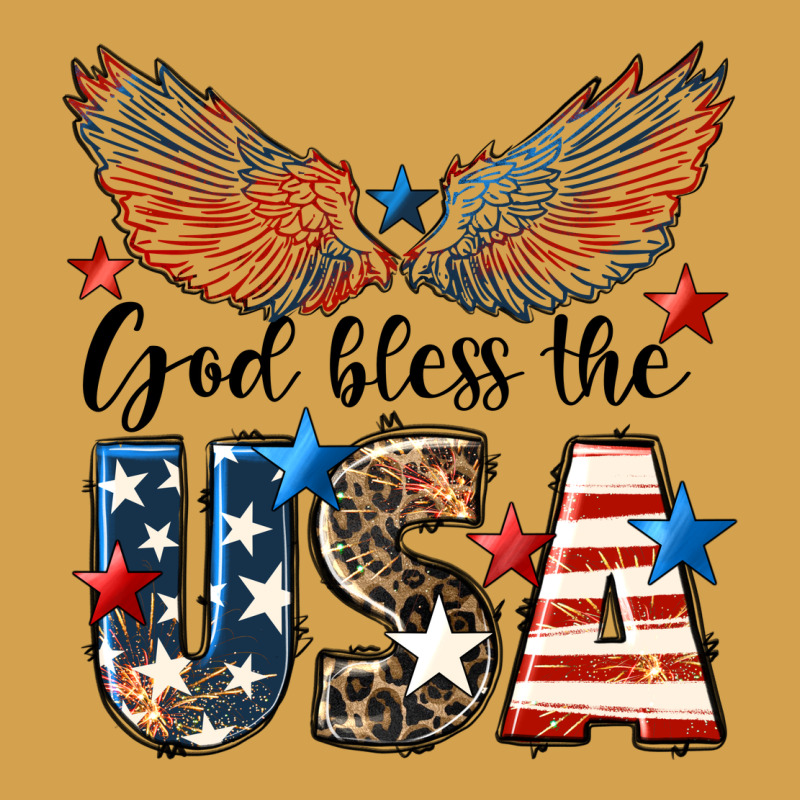 Western God Bless The Usa Urban Hoodie by LillyAllenDesigns | Teevron