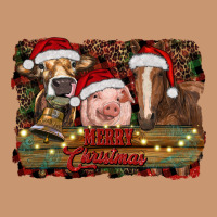 Merry Christmas Farm Animals Heavyweight Hoodie | Teevron