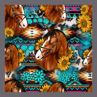 Sunflower Horses Seamless Pattern Premium Sweatshirt | Teevron