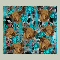Western Aztec Highland Cow Classic Tee | Teevron