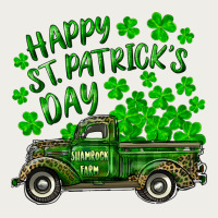 Happy St. Patricks Day Shamrock Farm Truck Zipper Hoodie | Teevron
