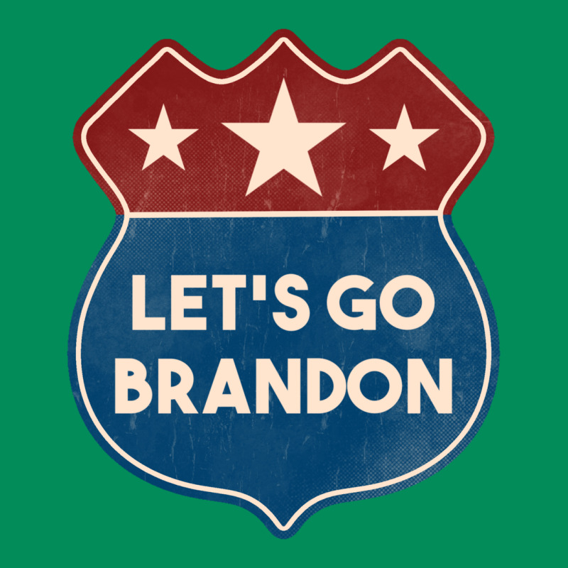 Let's Go Brandon Shield Patch Urban Hoodie by Jasminsmagicworld | Teevron