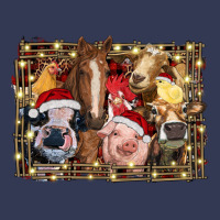 Christmas Farm Animals Heavyweight Hoodie | Teevron
