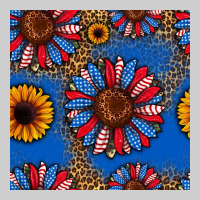 Usa Sunflowers Seamless Pattern Premium Sweatshirt | Teevron