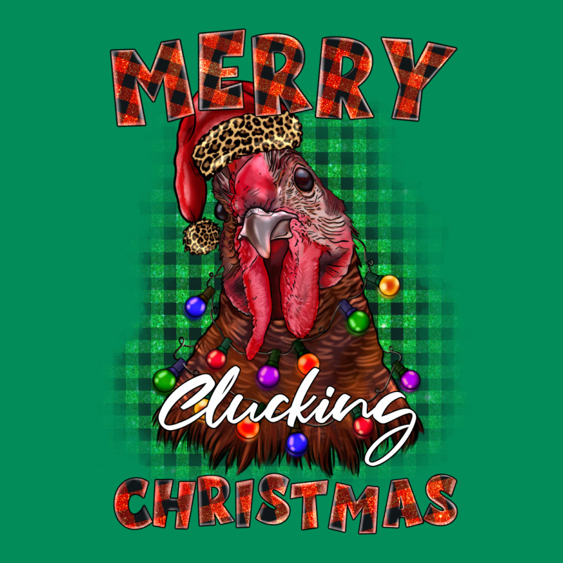 Merry Clucking Christmas Rooster Urban Hoodie by BarkalooDesign | Teevron