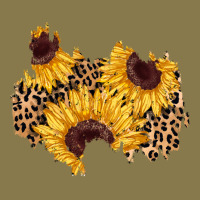 Sunflower Leopard Patch Premium Hoodie | Teevron