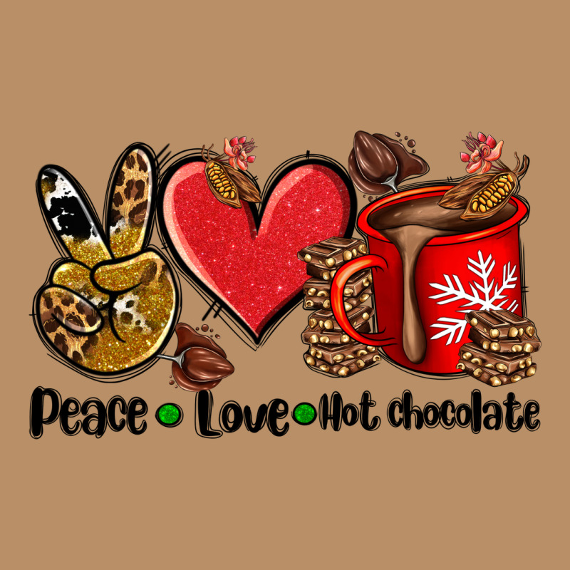 Peace Love  Hot Chocolate Vintage Hoodie by AdoDesignShop | Teevron