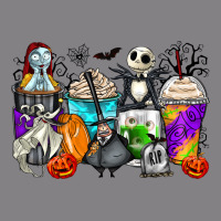 Halloween Cartoon Characters Coffee Cups Heavyweight Hoodie | Teevron