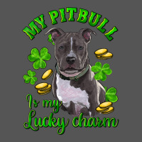 St Patricks Day My Pitbuli My Lucky Charm Zipper Hoodie | Teevron