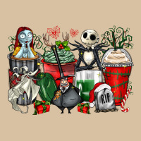 Christmas Cartoon Characters Coffee Cups Heavyweight Hoodie | Teevron