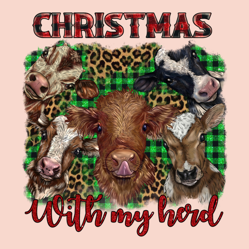 Christmas With My Herd Cows Urban Hoodie by BarkalooDesign | Teevron